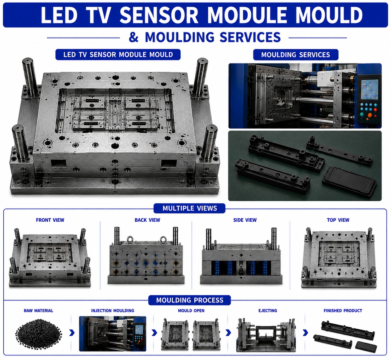 LED TV Sensor Module Mould